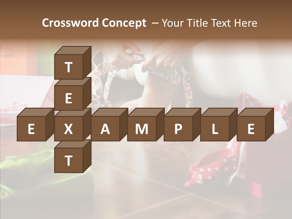 Color Side Unrecognizable PowerPoint Template