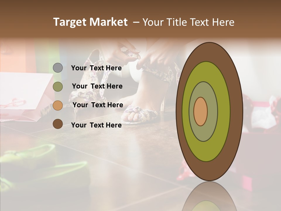 Color Side Unrecognizable PowerPoint Template