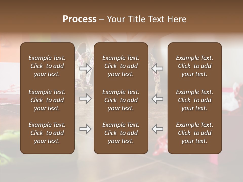 Color Side Unrecognizable PowerPoint Template