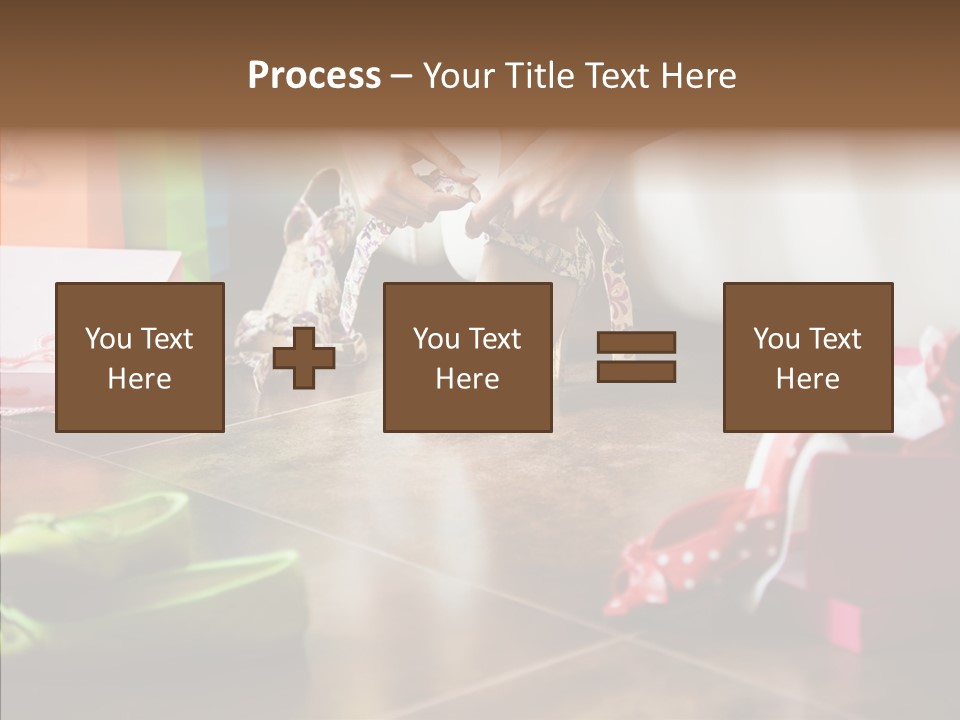 Color Side Unrecognizable PowerPoint Template