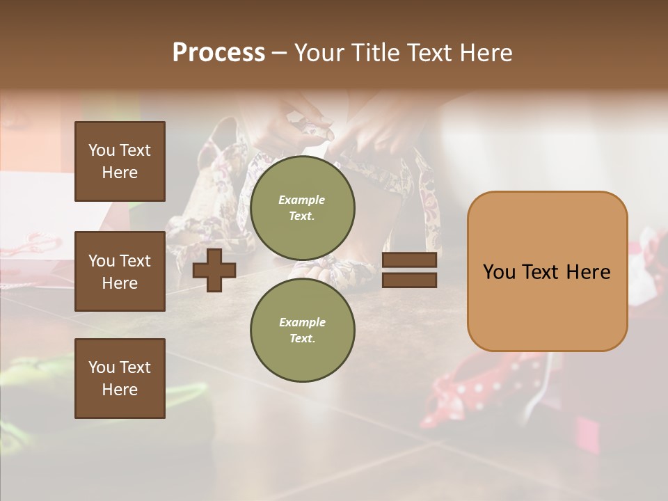 Color Side Unrecognizable PowerPoint Template