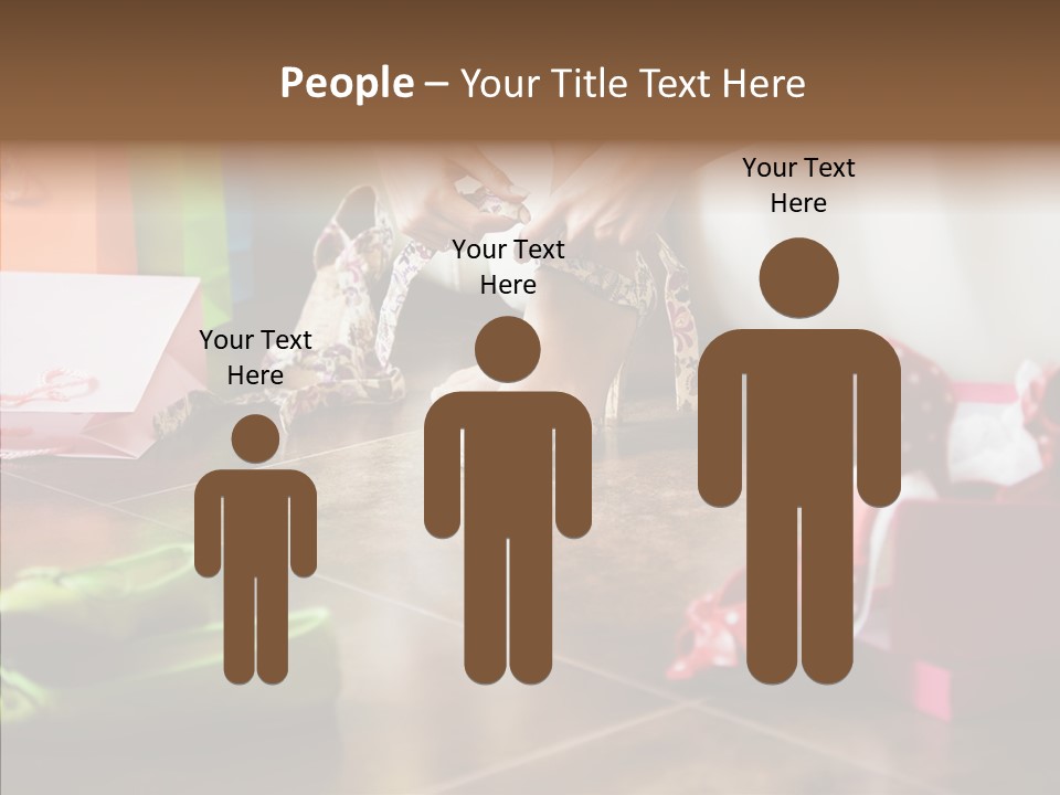 Color Side Unrecognizable PowerPoint Template