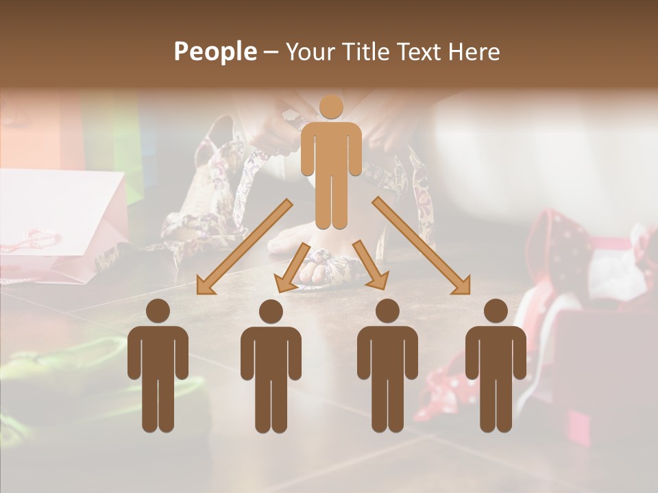 Color Side Unrecognizable PowerPoint Template