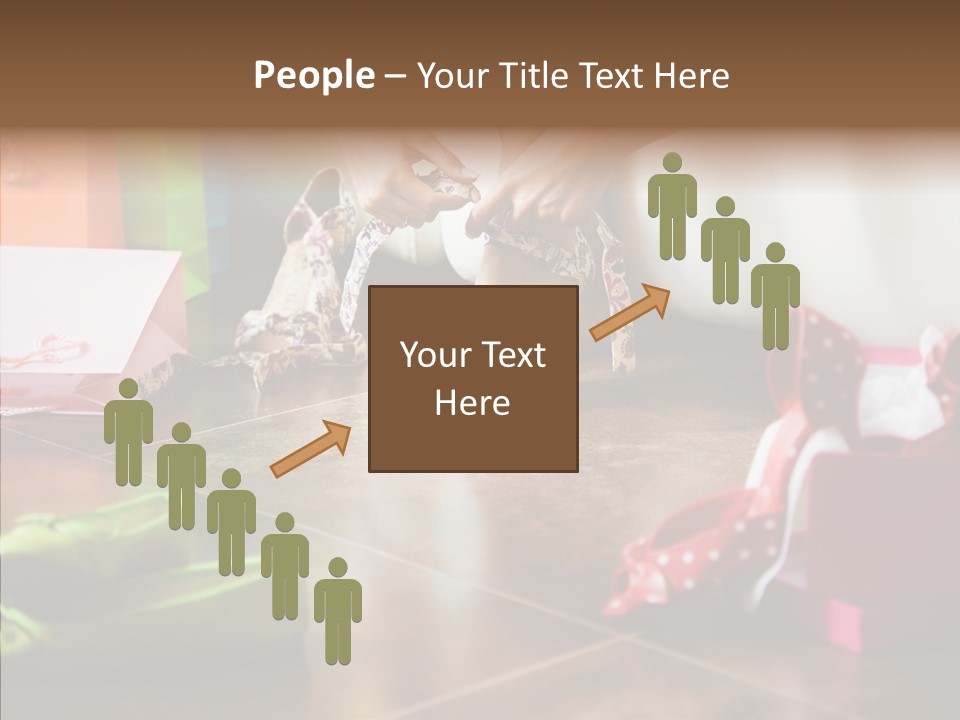 Color Side Unrecognizable PowerPoint Template