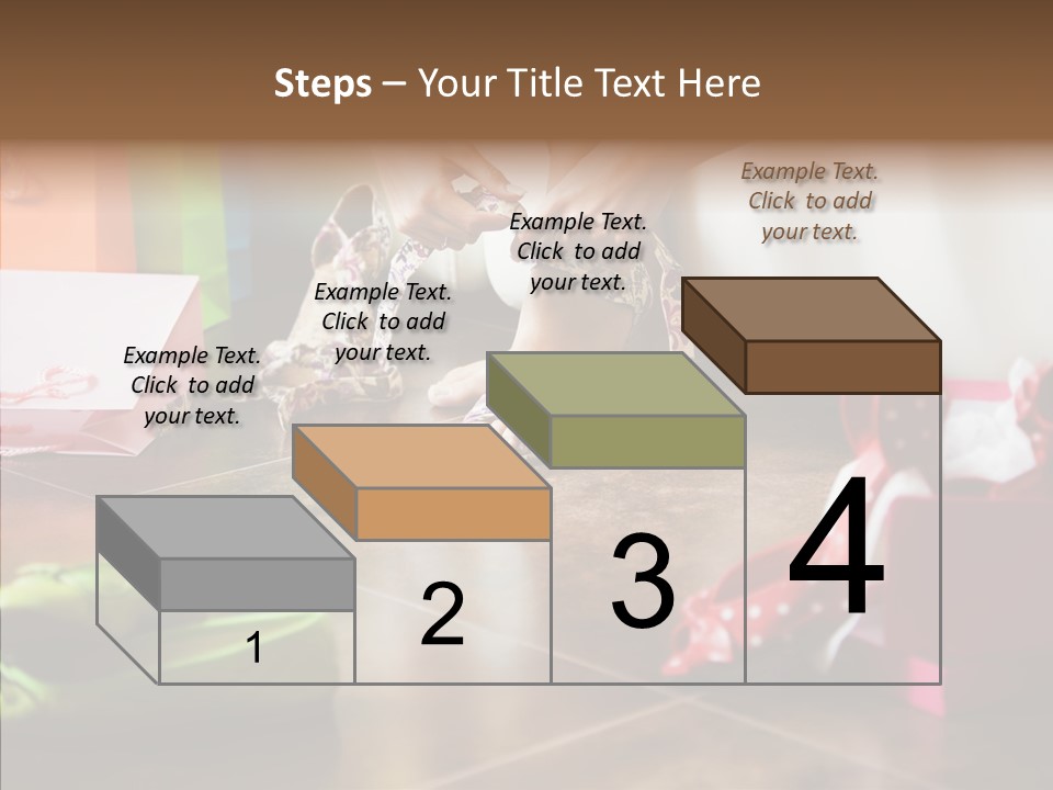 Color Side Unrecognizable PowerPoint Template