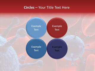 Robots Microbe Human PowerPoint Template