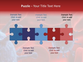Robots Microbe Human PowerPoint Template