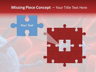 Robots Microbe Human PowerPoint Template