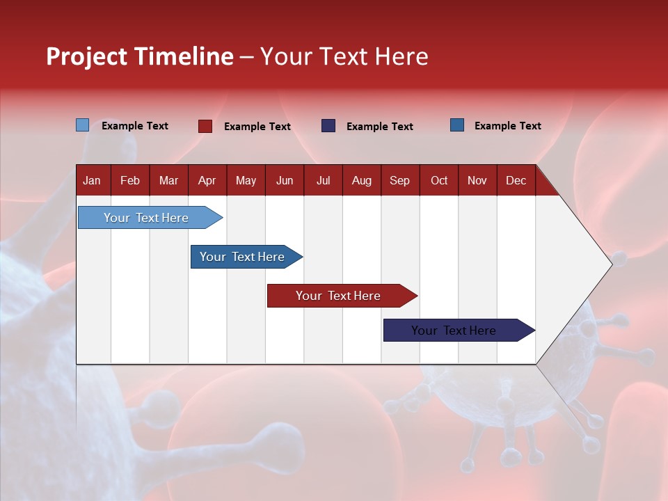 Robots Microbe Human PowerPoint Template