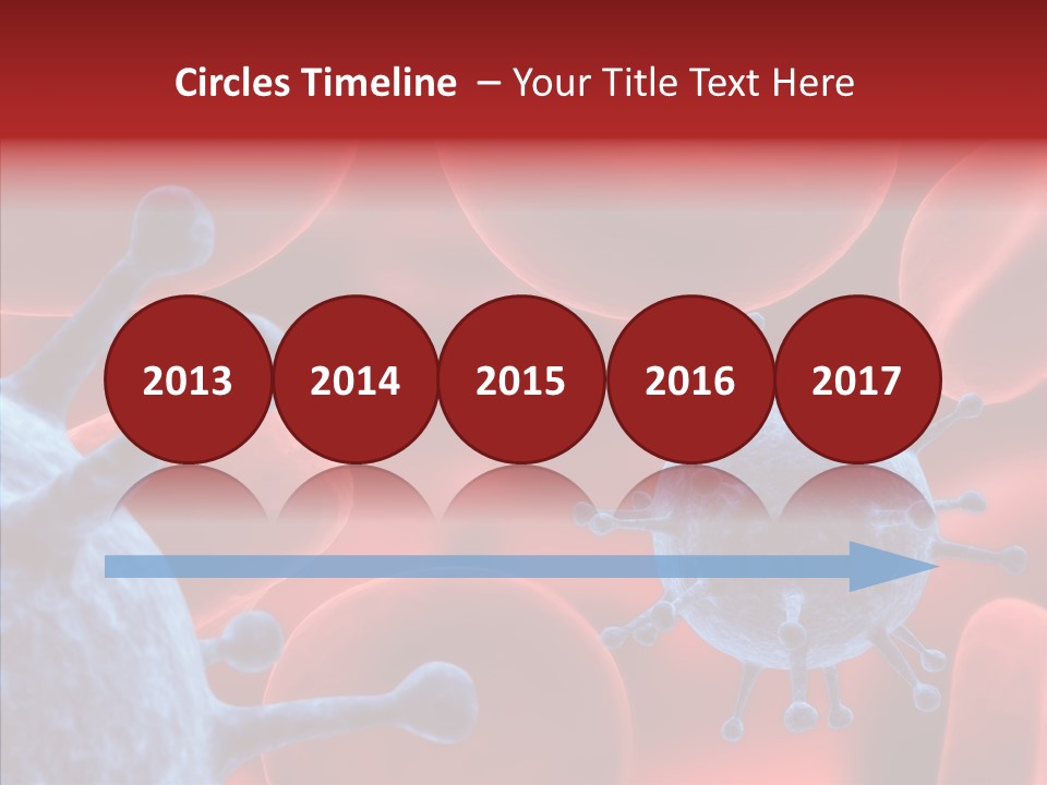 Robots Microbe Human PowerPoint Template