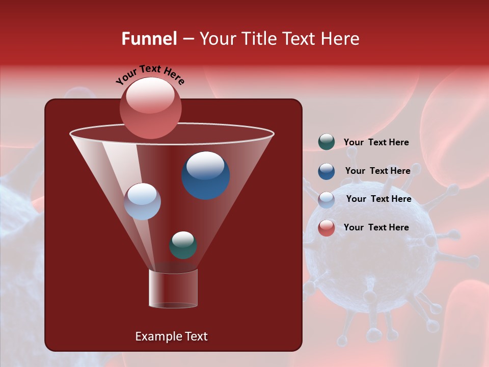 Robots Microbe Human PowerPoint Template