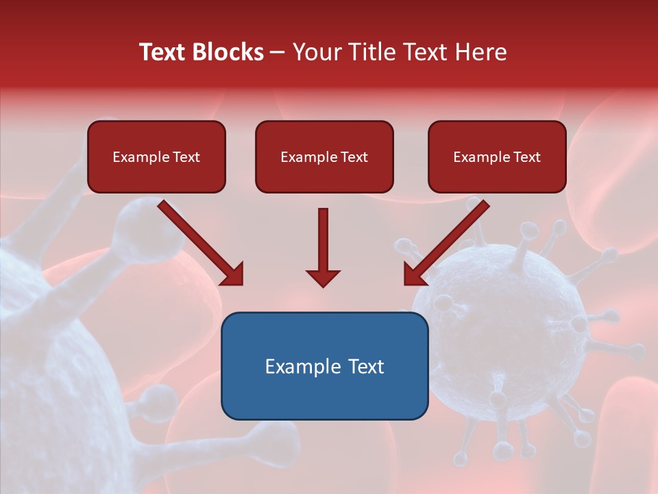 Robots Microbe Human PowerPoint Template
