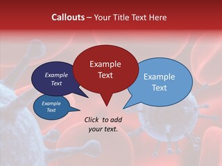 Robots Microbe Human PowerPoint Template