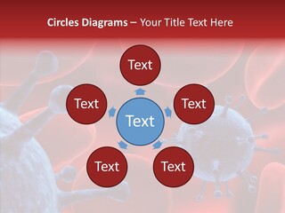 Robots Microbe Human PowerPoint Template