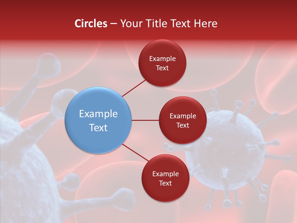 Robots Microbe Human PowerPoint Template