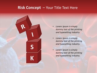 Robots Microbe Human PowerPoint Template