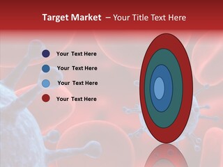 Robots Microbe Human PowerPoint Template