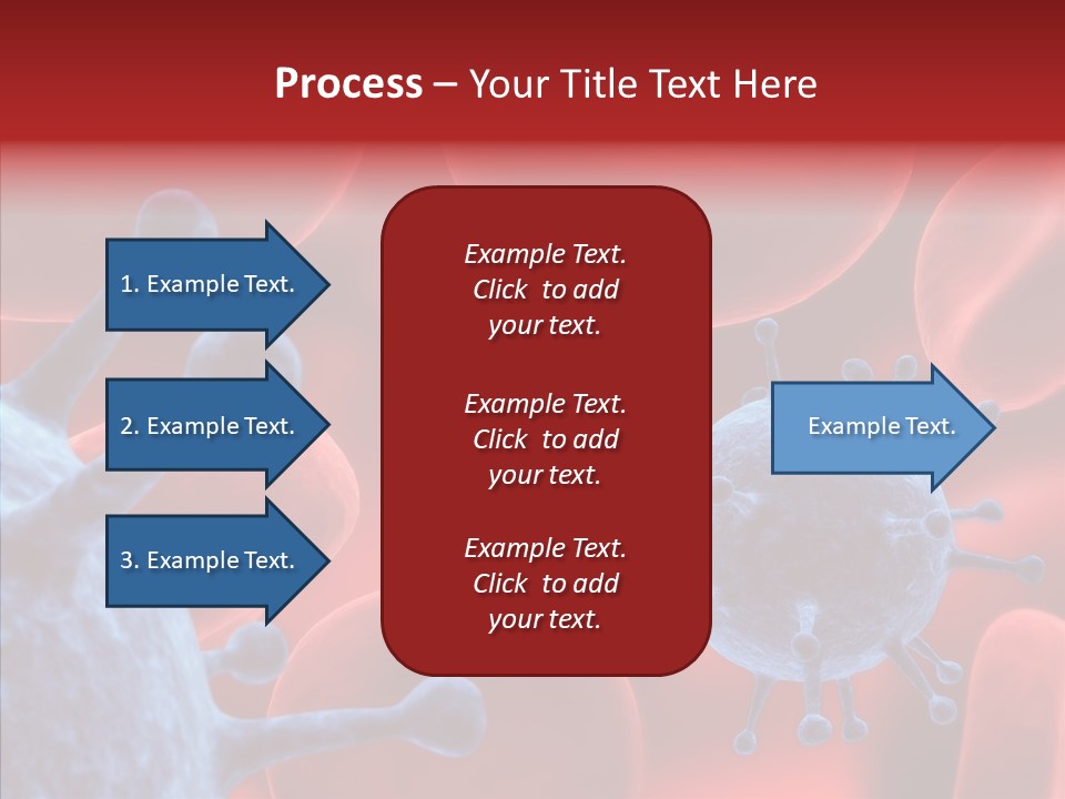 Robots Microbe Human PowerPoint Template