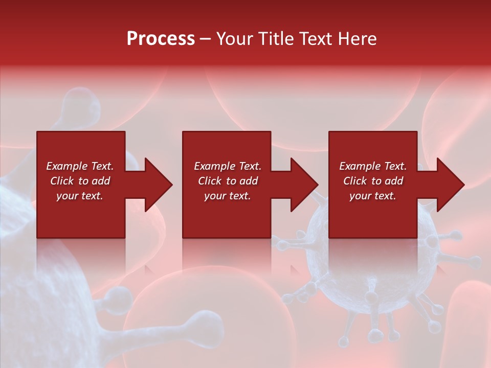 Robots Microbe Human PowerPoint Template