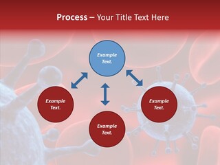 Robots Microbe Human PowerPoint Template