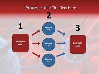 Robots Microbe Human PowerPoint Template