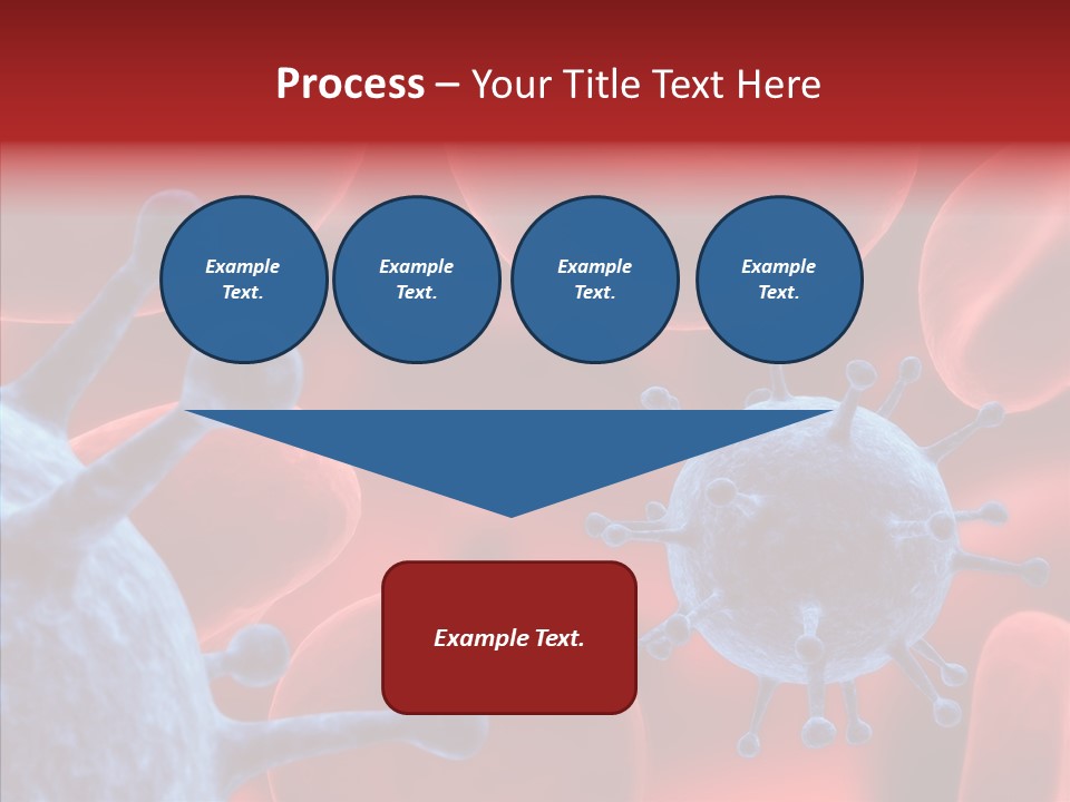Robots Microbe Human PowerPoint Template