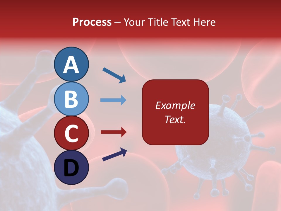 Robots Microbe Human PowerPoint Template