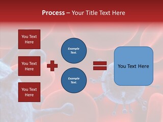 Robots Microbe Human PowerPoint Template