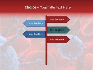 Robots Microbe Human PowerPoint Template