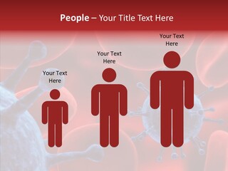 Robots Microbe Human PowerPoint Template