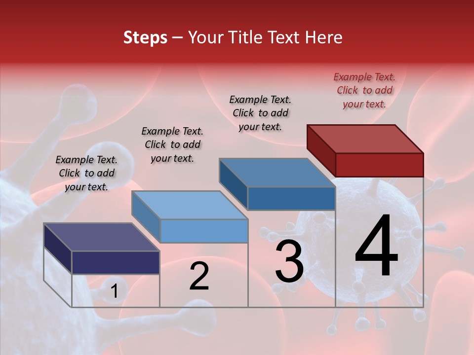 Robots Microbe Human PowerPoint Template