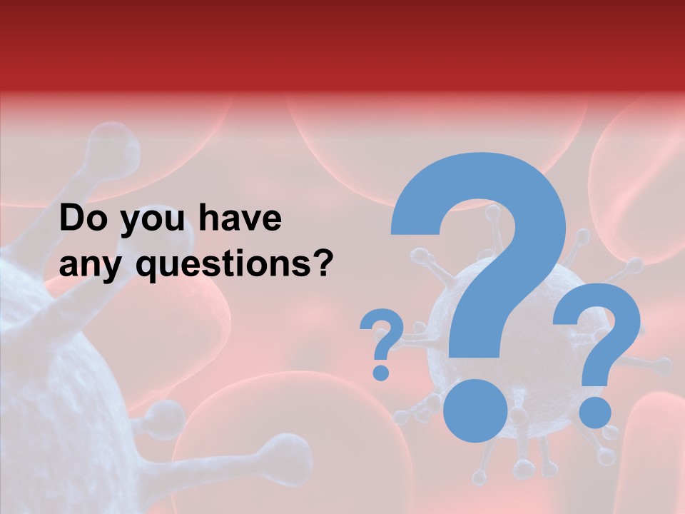 Robots Microbe Human PowerPoint Template