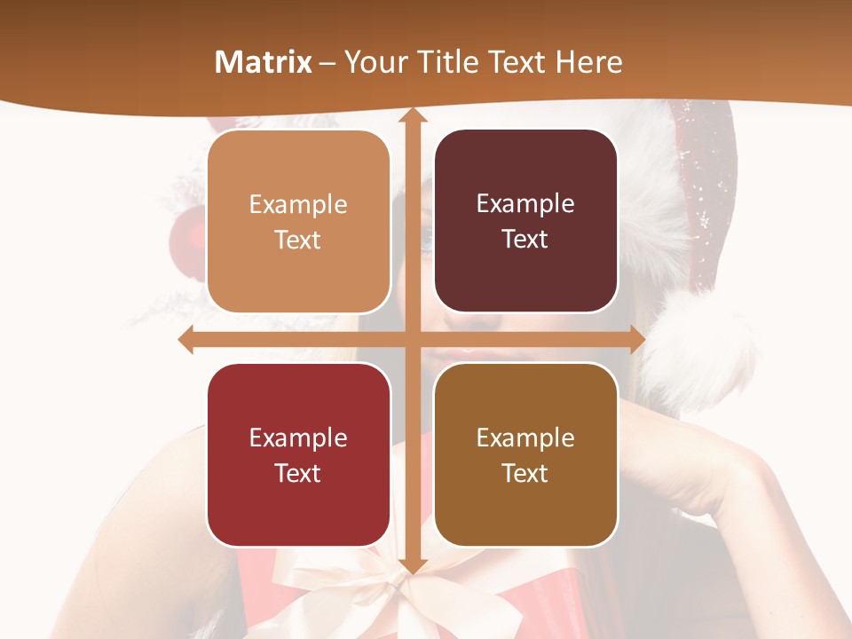 Joyful Xmas Tree PowerPoint Template