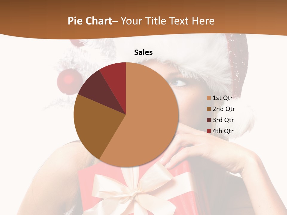 Joyful Xmas Tree PowerPoint Template
