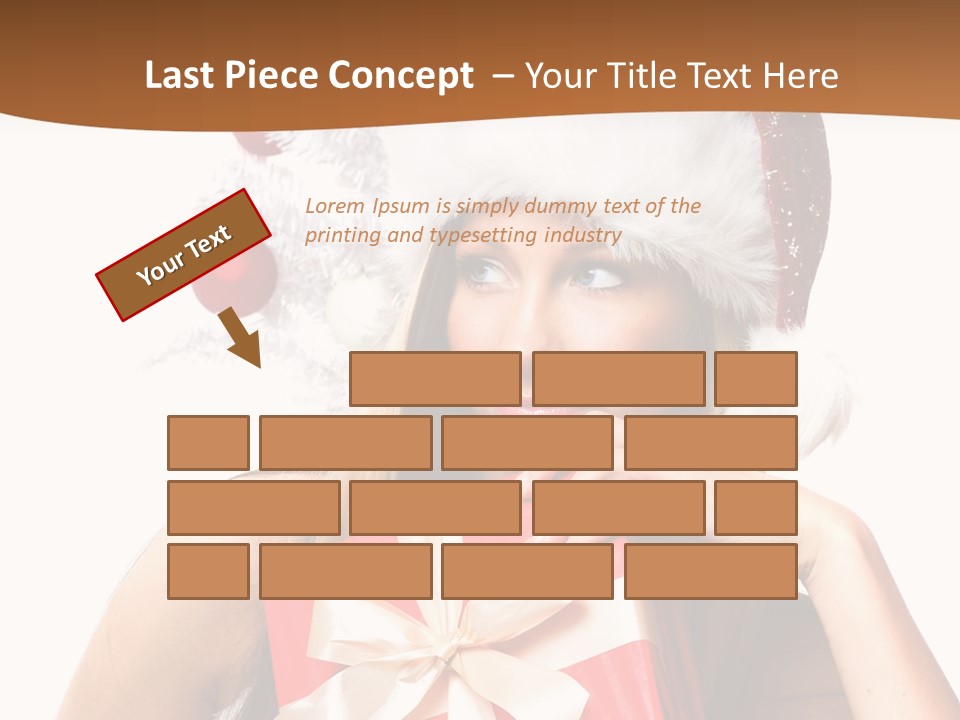 Joyful Xmas Tree PowerPoint Template