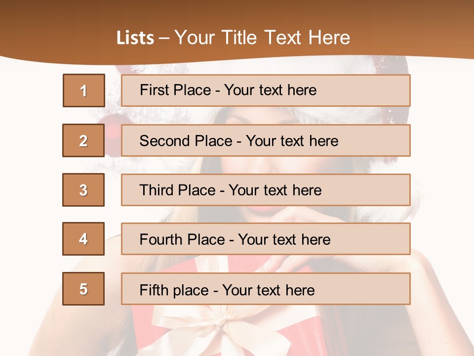 Joyful Xmas Tree PowerPoint Template