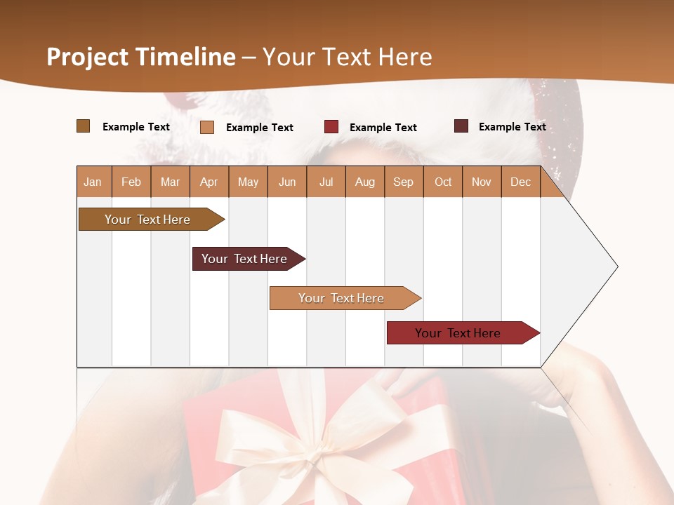 Joyful Xmas Tree PowerPoint Template