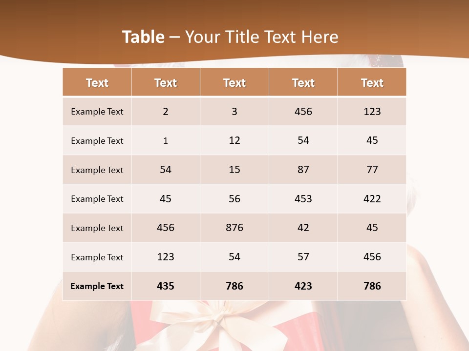 Joyful Xmas Tree PowerPoint Template