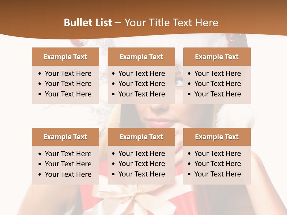 Joyful Xmas Tree PowerPoint Template