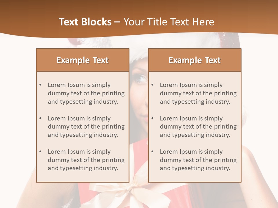 Joyful Xmas Tree PowerPoint Template