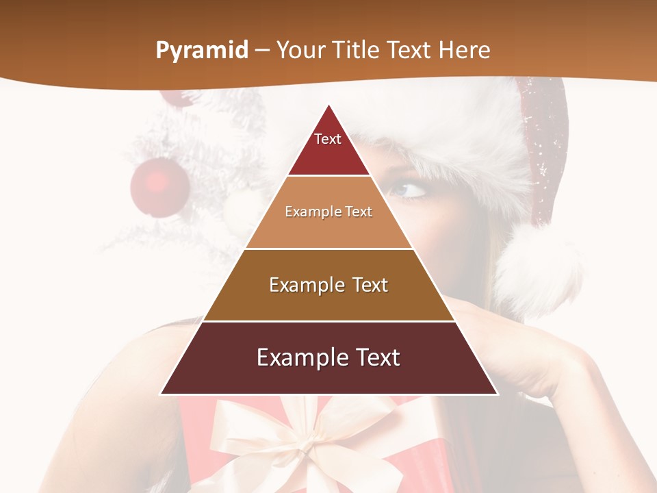 Joyful Xmas Tree PowerPoint Template