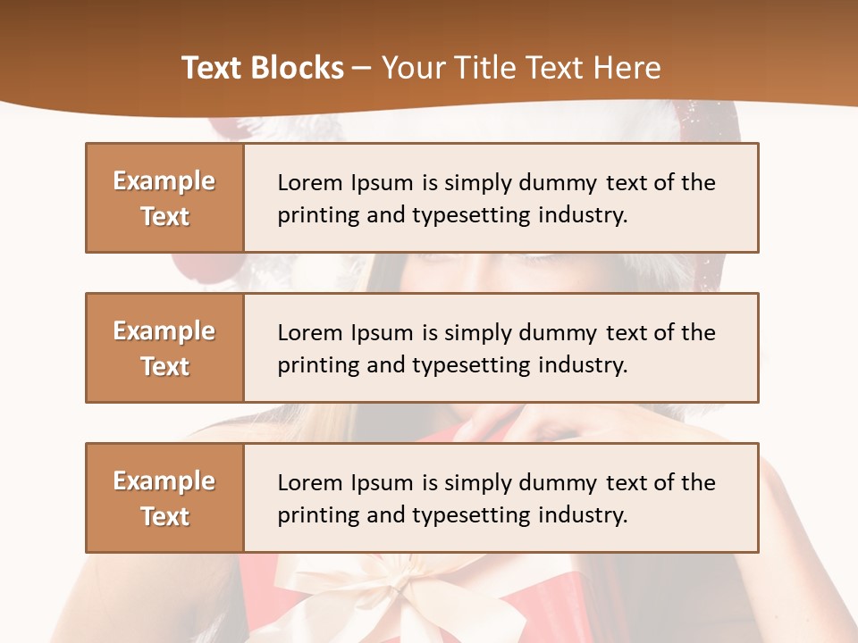 Joyful Xmas Tree PowerPoint Template