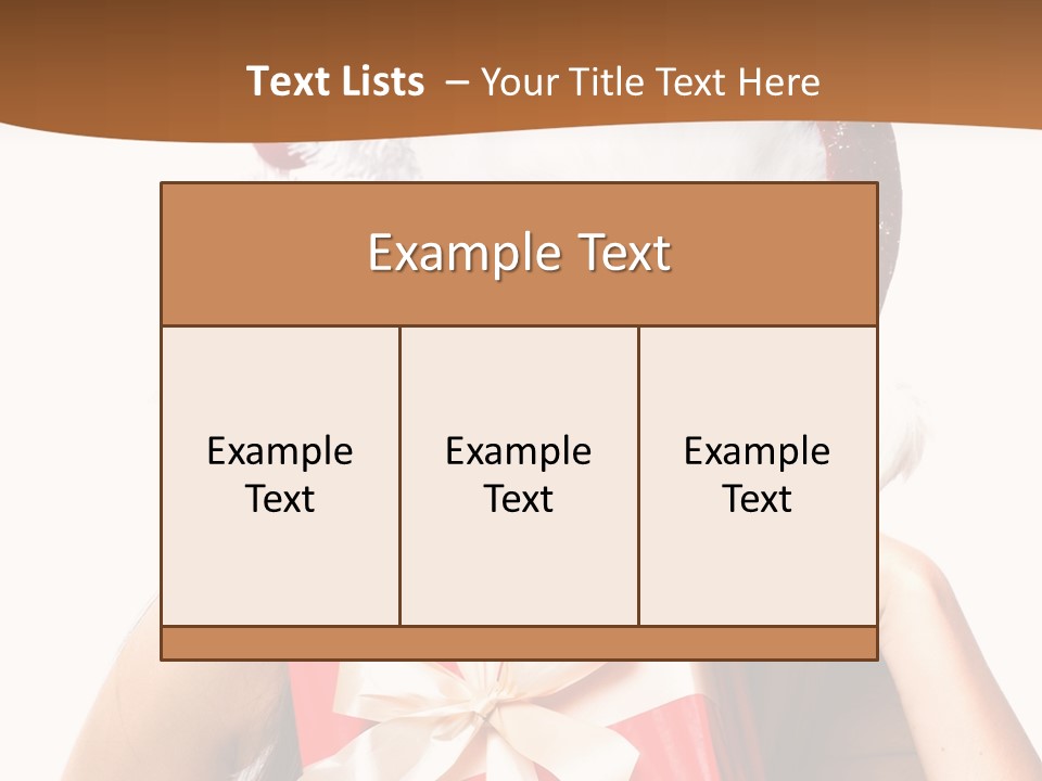 Joyful Xmas Tree PowerPoint Template