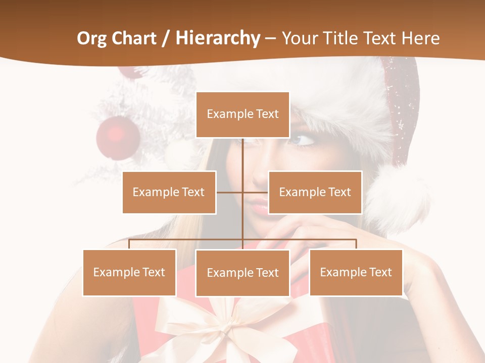 Joyful Xmas Tree PowerPoint Template