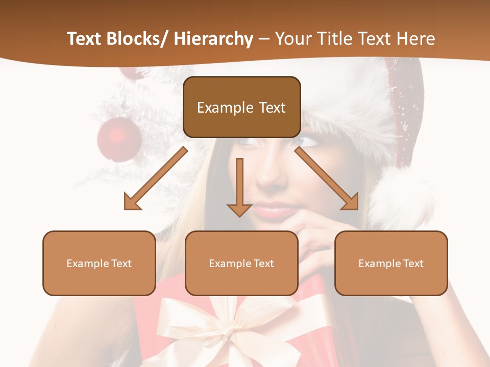 Joyful Xmas Tree PowerPoint Template