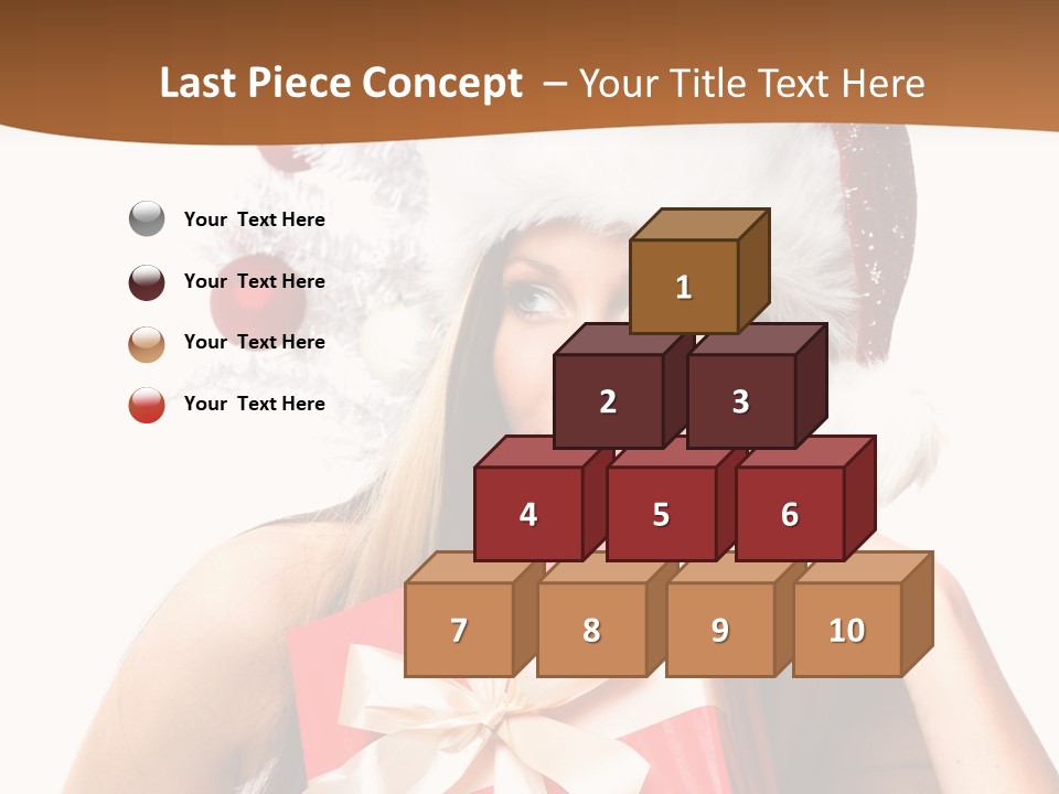 Joyful Xmas Tree PowerPoint Template