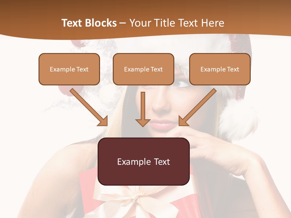 Joyful Xmas Tree PowerPoint Template