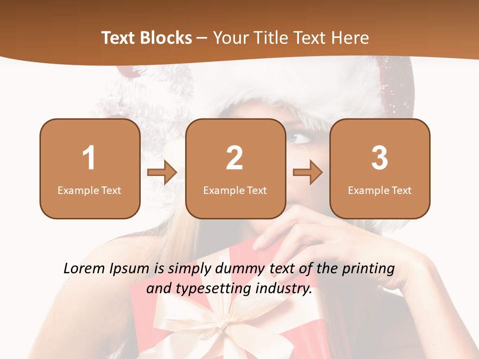 Joyful Xmas Tree PowerPoint Template
