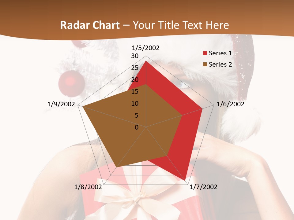 Joyful Xmas Tree PowerPoint Template