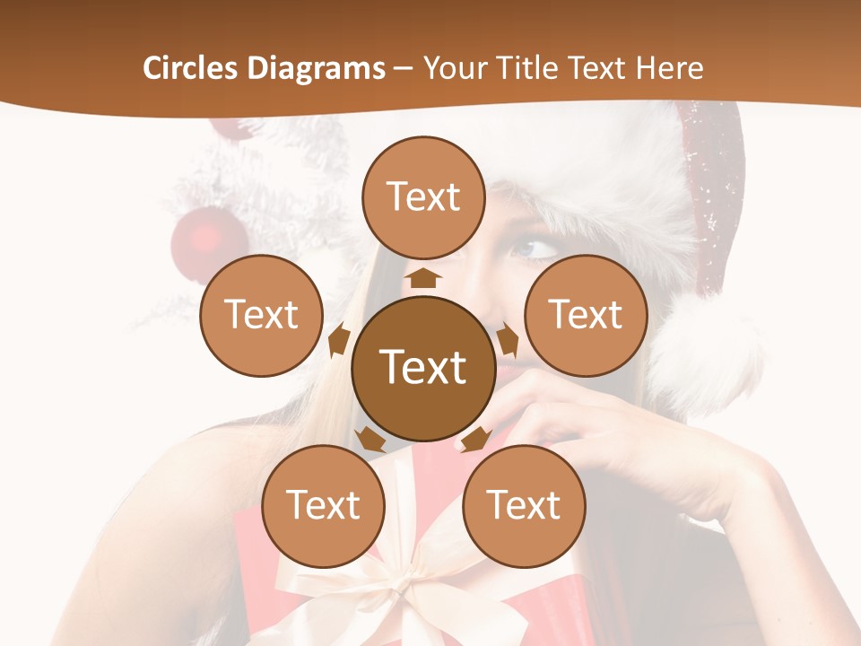 Joyful Xmas Tree PowerPoint Template